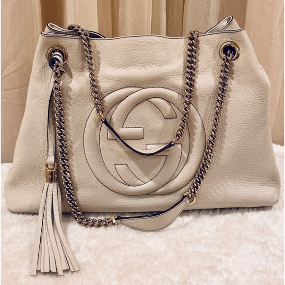 Gucci Handbags - 💯% Authentic GUCCI  Soho Tote Bag✨